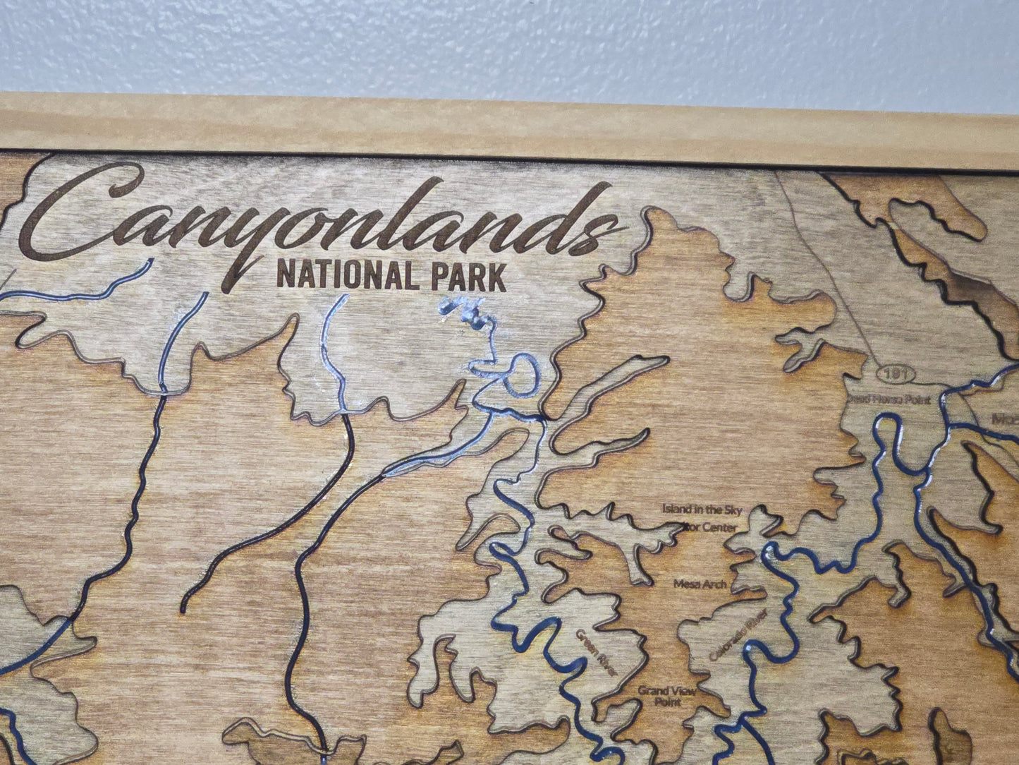 Canyonlands National Park Map