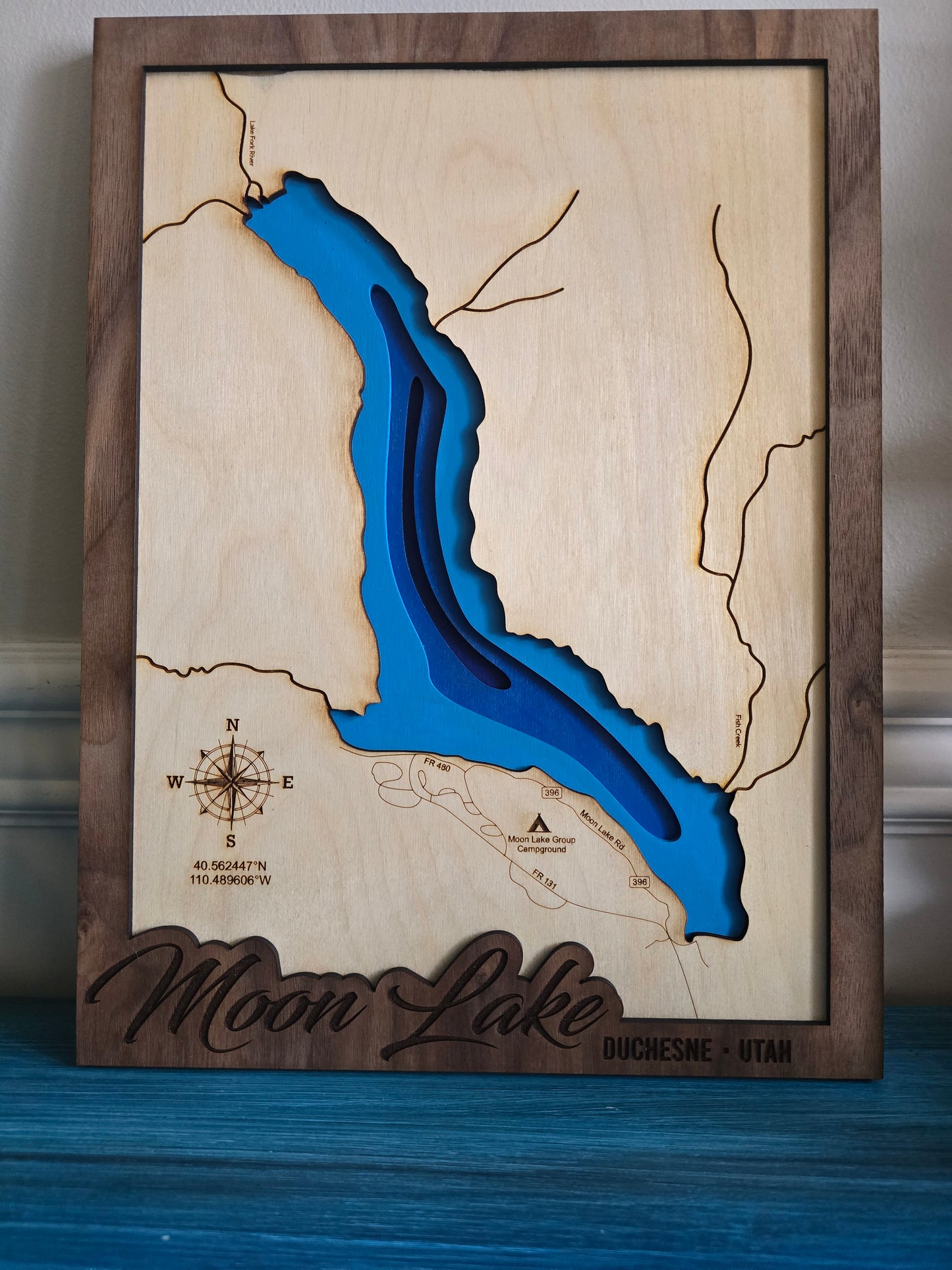 Moon Lake Layered Lake Map