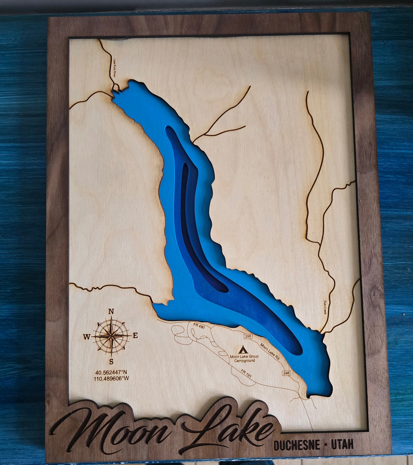 Moon Lake Layered Lake Map