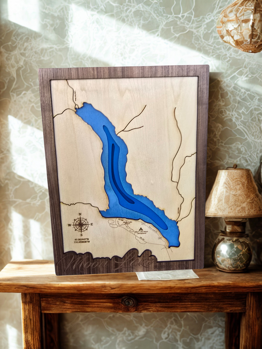 Moon Lake Layered Lake Map