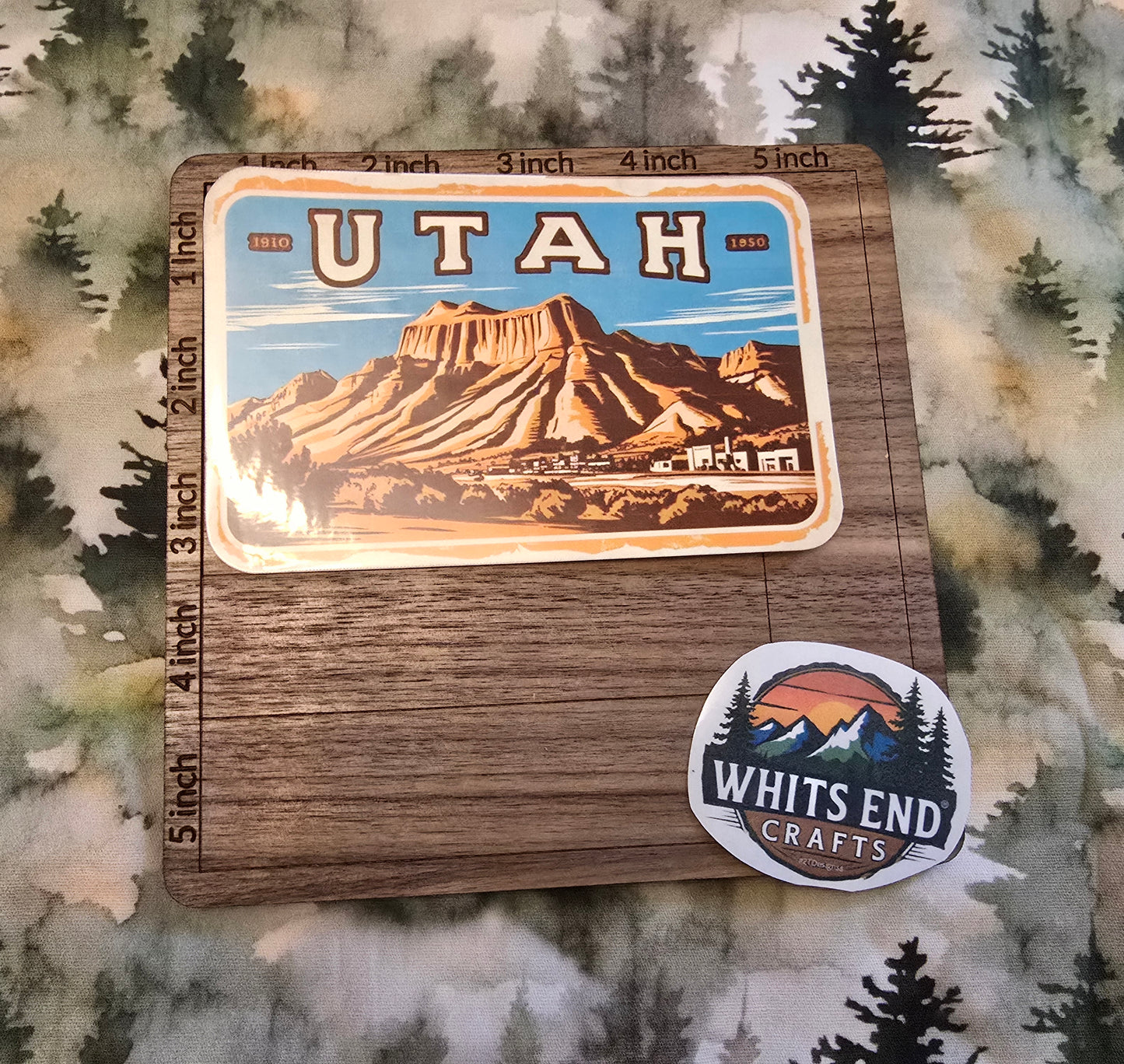 Vintage Utah Sticker