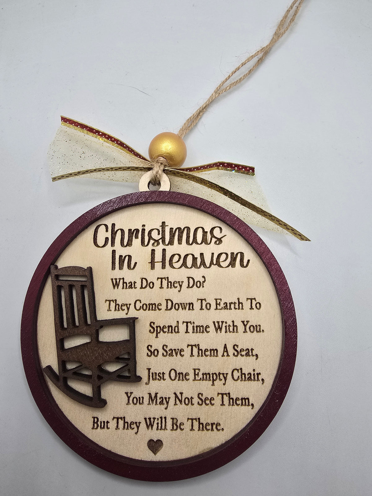 Christmas in Heaven Ornament