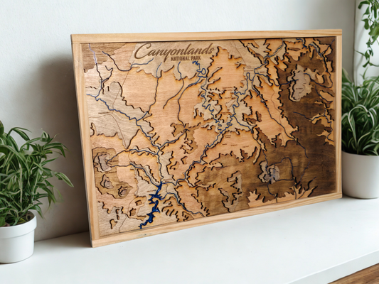Canyonlands National Park Map