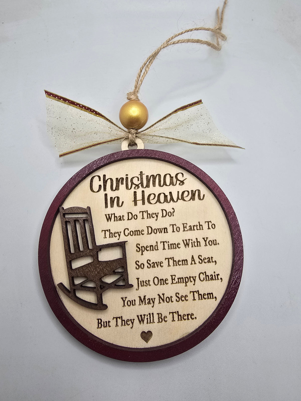 Christmas in Heaven Ornament